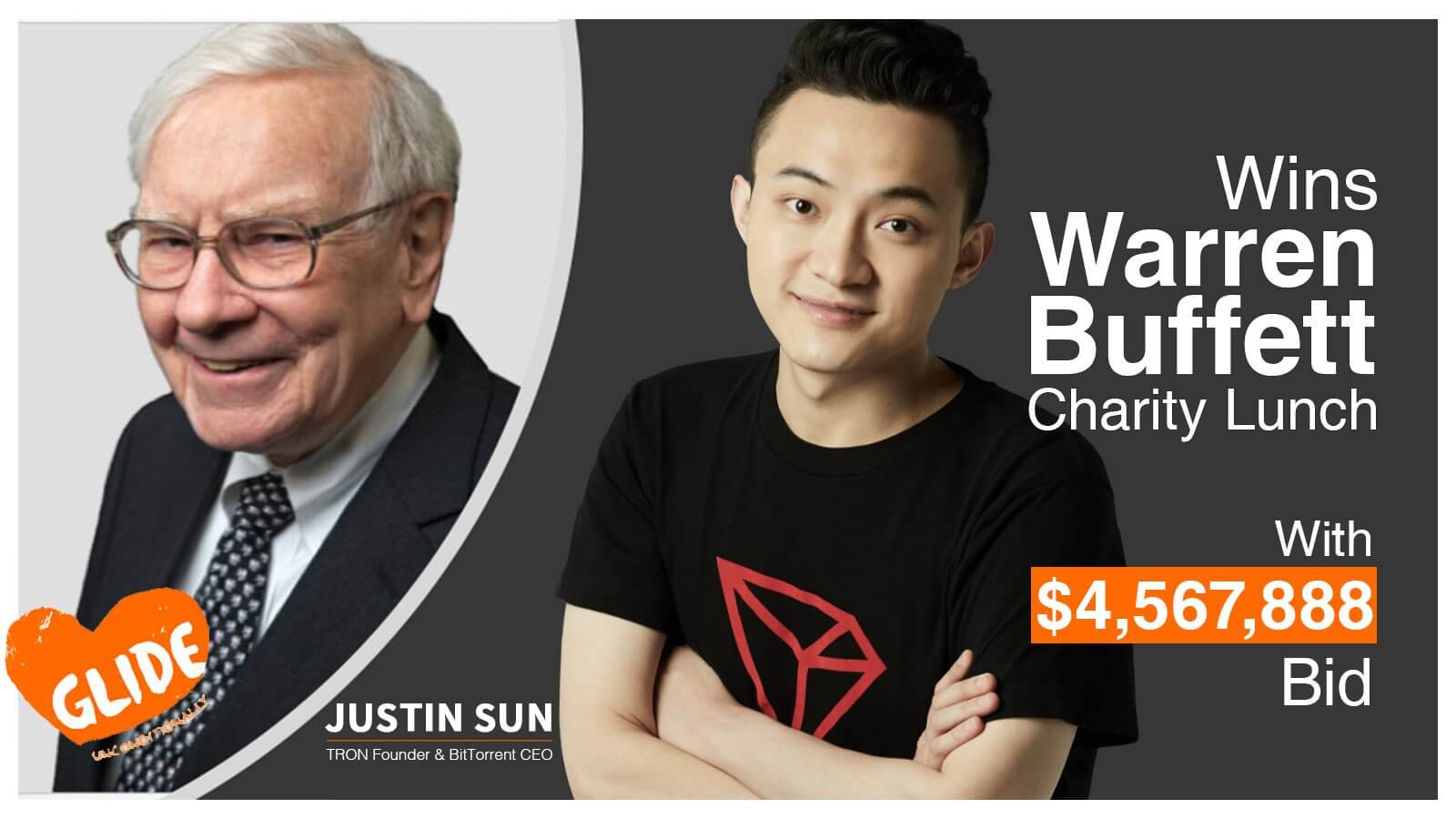 Justin Sun | Warren Buffett | Ebay | Lunch | Charity